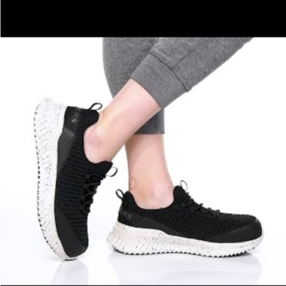 Skechers work Tilido comp toe sneakers size 5.5 - Picture 1 of 8